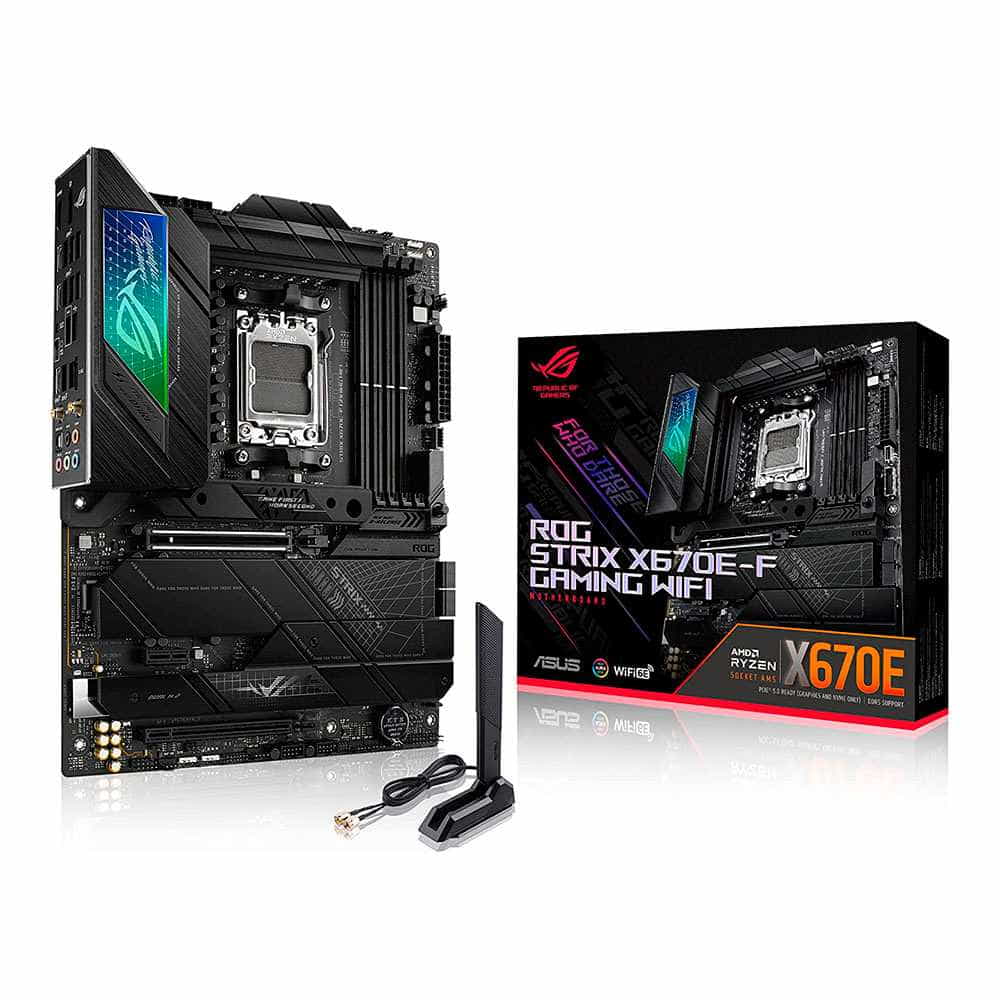 Asus ROG Strix X670E-F Gaming WiFi. Socket AM5. - DDR5