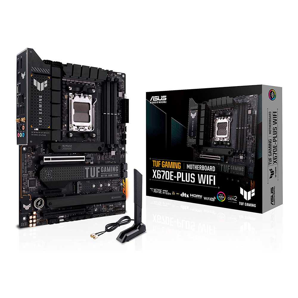 Asus TUF Gaming X670E-Plus WiFi. Socket AM5. - DDR5