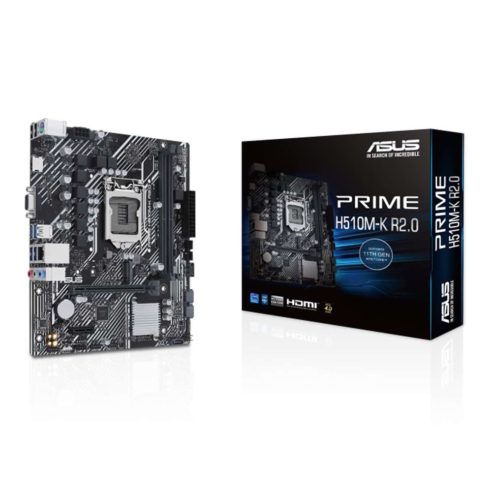 Asus Prime H510M-K R2.0. Socket 1200. Micro-ATX - DDR4