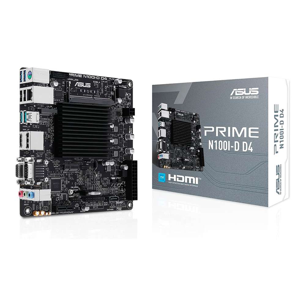 Asus Prime N100I-D D4-CSM. N100. Mini-ITX. - DDR4