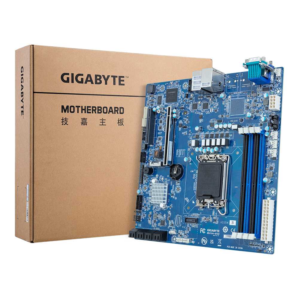 Gigabyte MX34-BS0. Socket 1700. Micro-ATX - DDR5