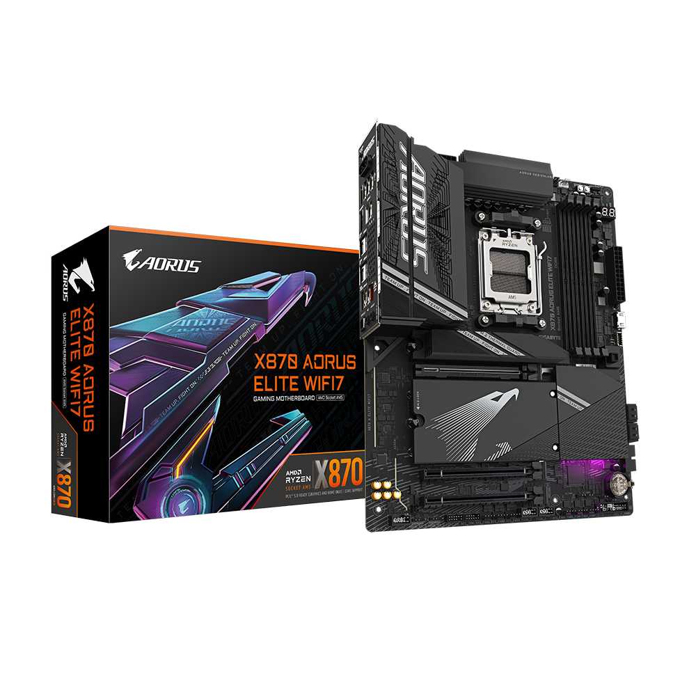 Gigabyte X870 Aorus Elite WiFi7. Socket AM5. - DDR5