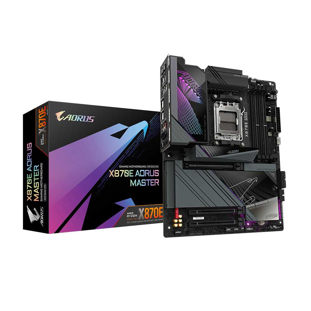 Gigabyte X870E Aorus Master. Socket AM5. - DDR5