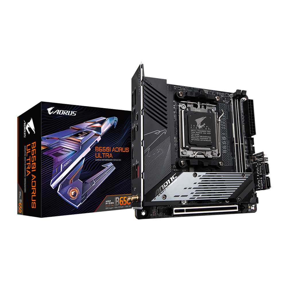 Gigabyte B650I Aorus Ultra. Socket AM5. Mini-ITX - DDR5