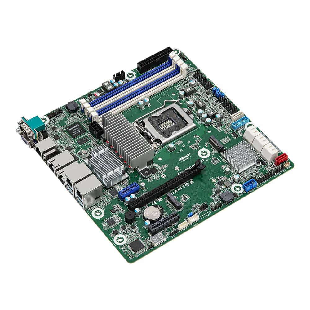 Asrock E3C256D4U-2L2T. Socket 1200. Micro-ATX. - DDR4