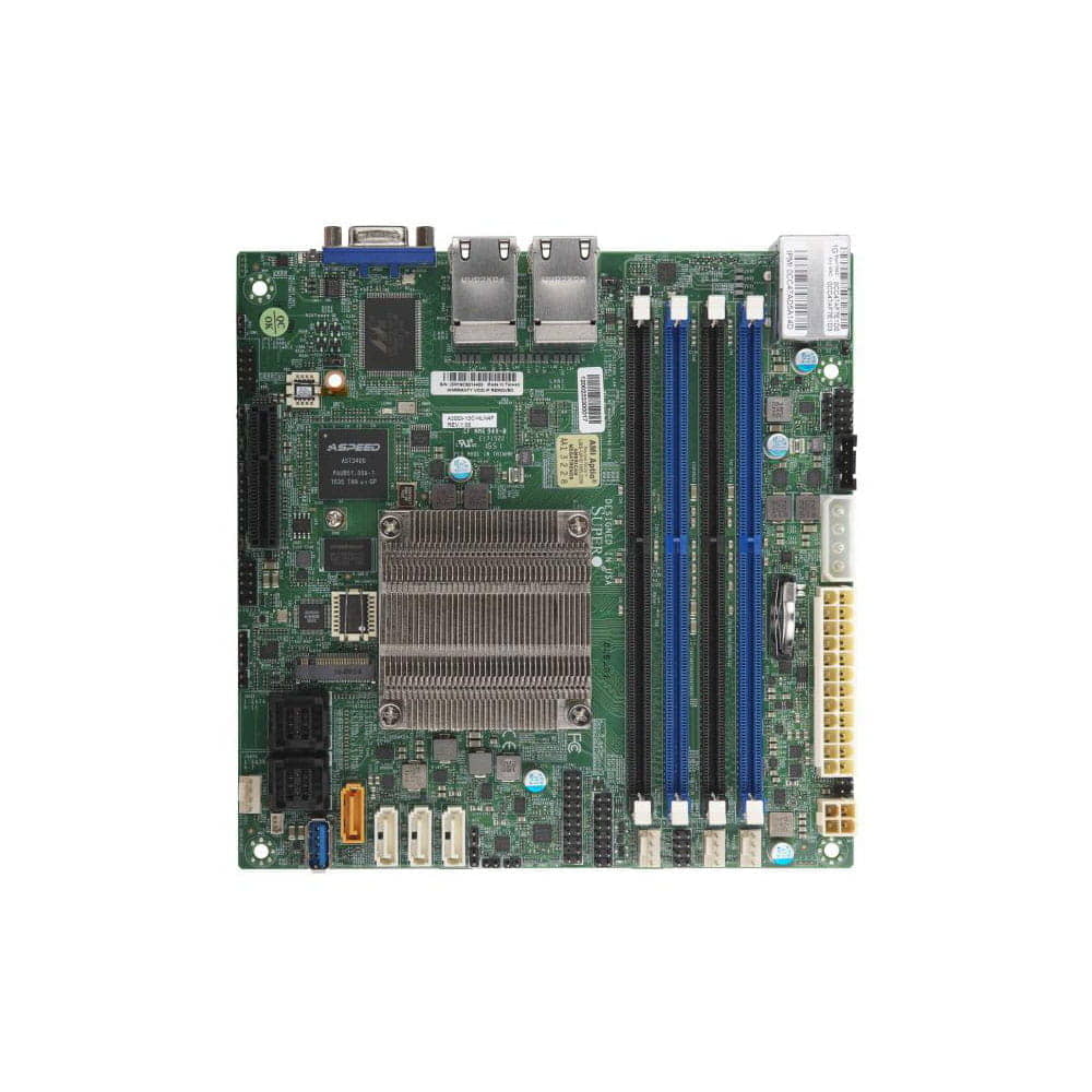 Supermicro A2SDI-8C-HLN4F. Intel Atom C3758. Mini-ITX. BULK.