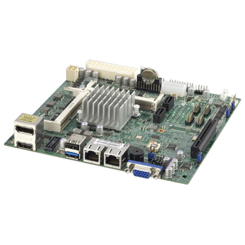 Supermicro X10SBA. Intel Celeron J1900. Mini ITX. BULK. - SoDIMM DDR3