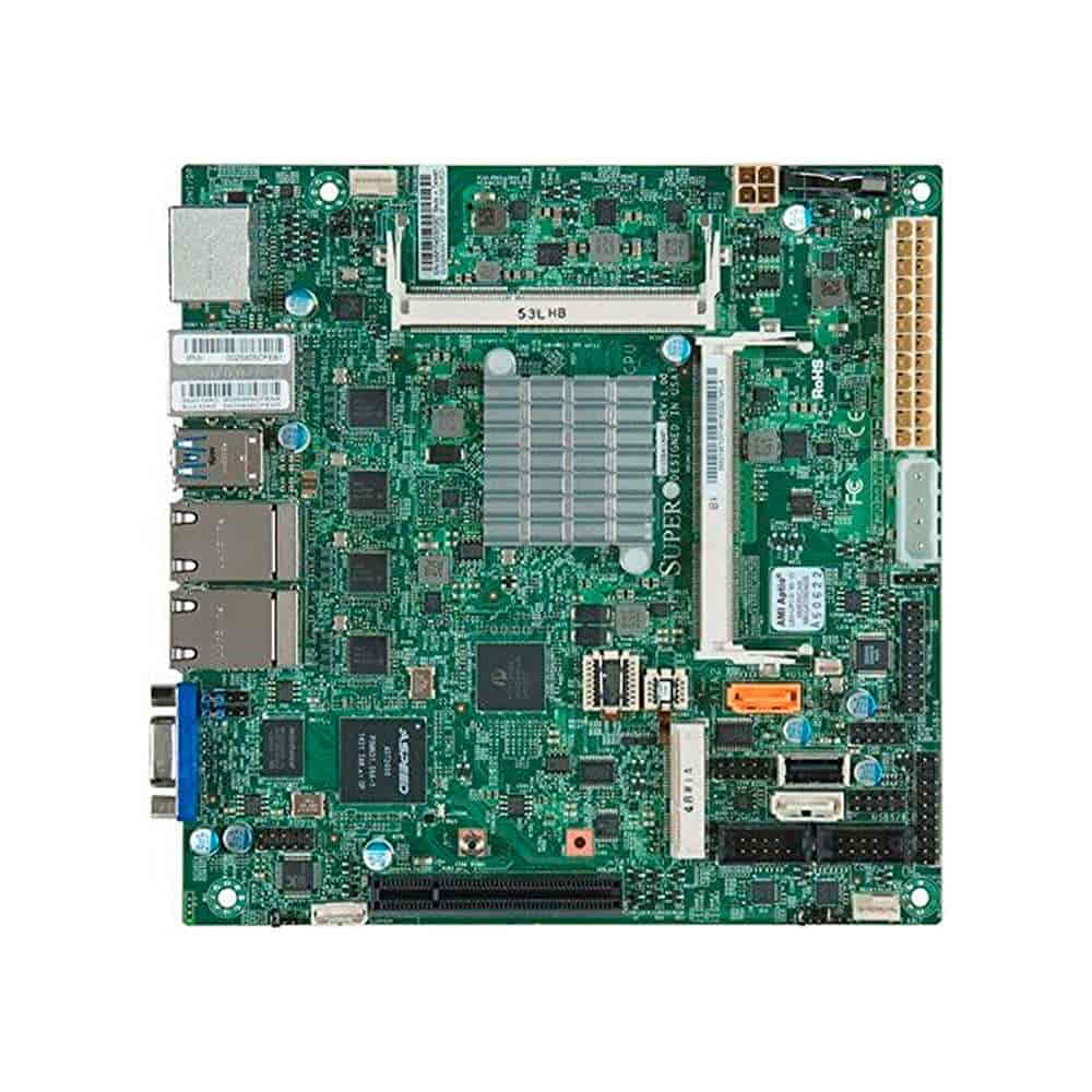 Supermicro MBD-X11SBA-F. Intel Pentium N3710. Mini-ITX.