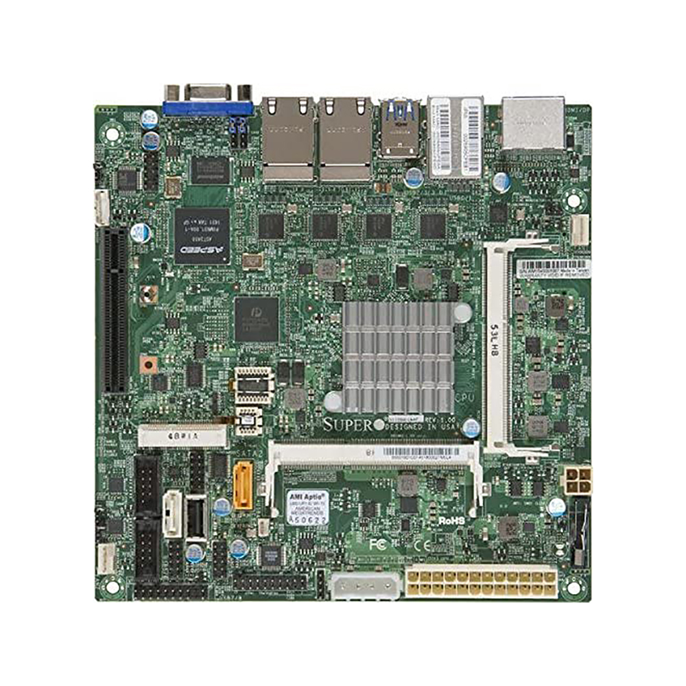 Supermicro X11SBA-LN4F. Intel Pentium N3700. Mini-ITX. BULK.