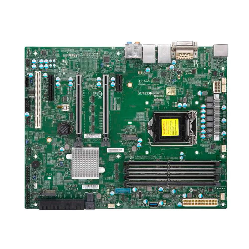 Supermicro MBD-X11SCA. Socket 1151. BULK. - DDR4