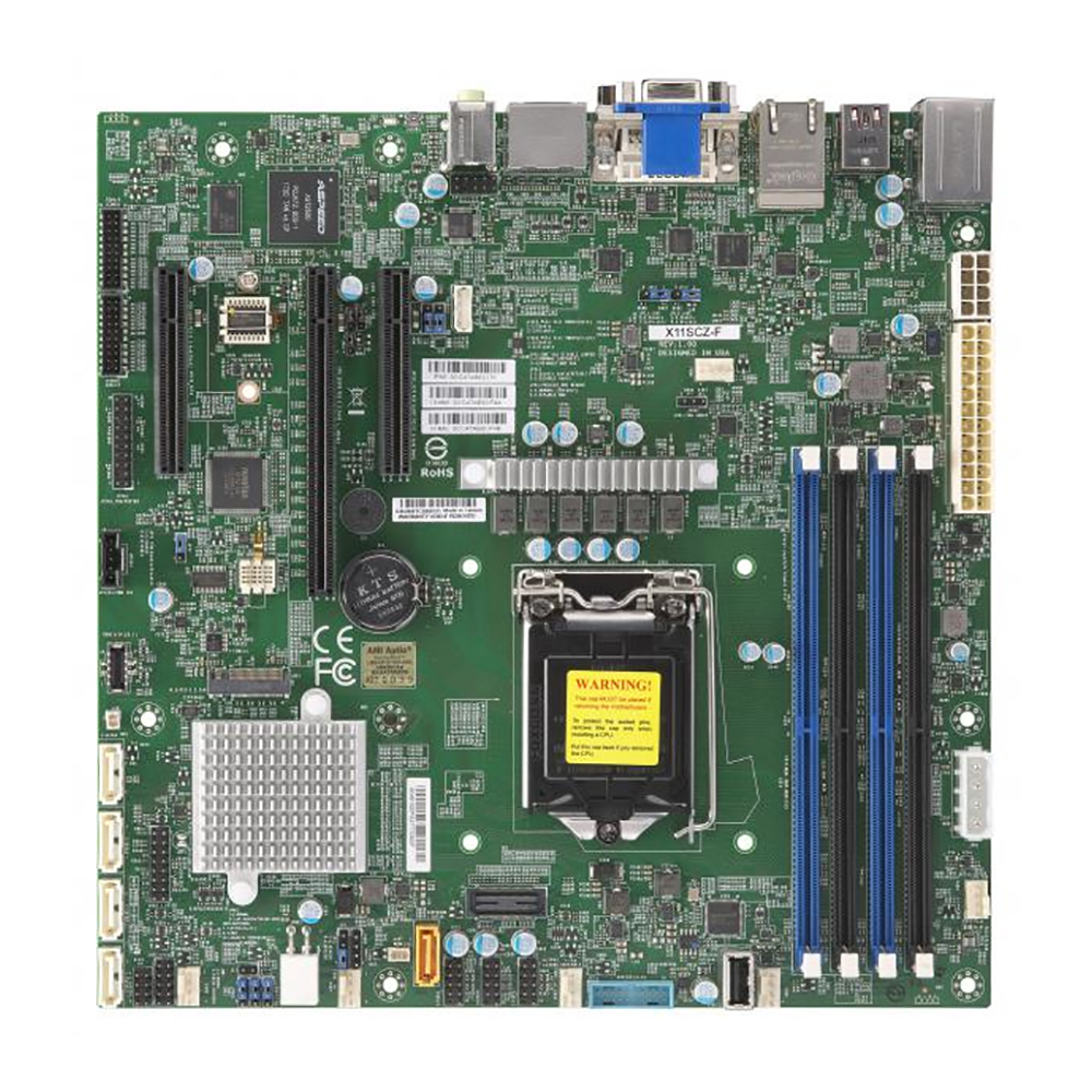 Supermicro MBD-X11SCZ-F. Socket 1151.