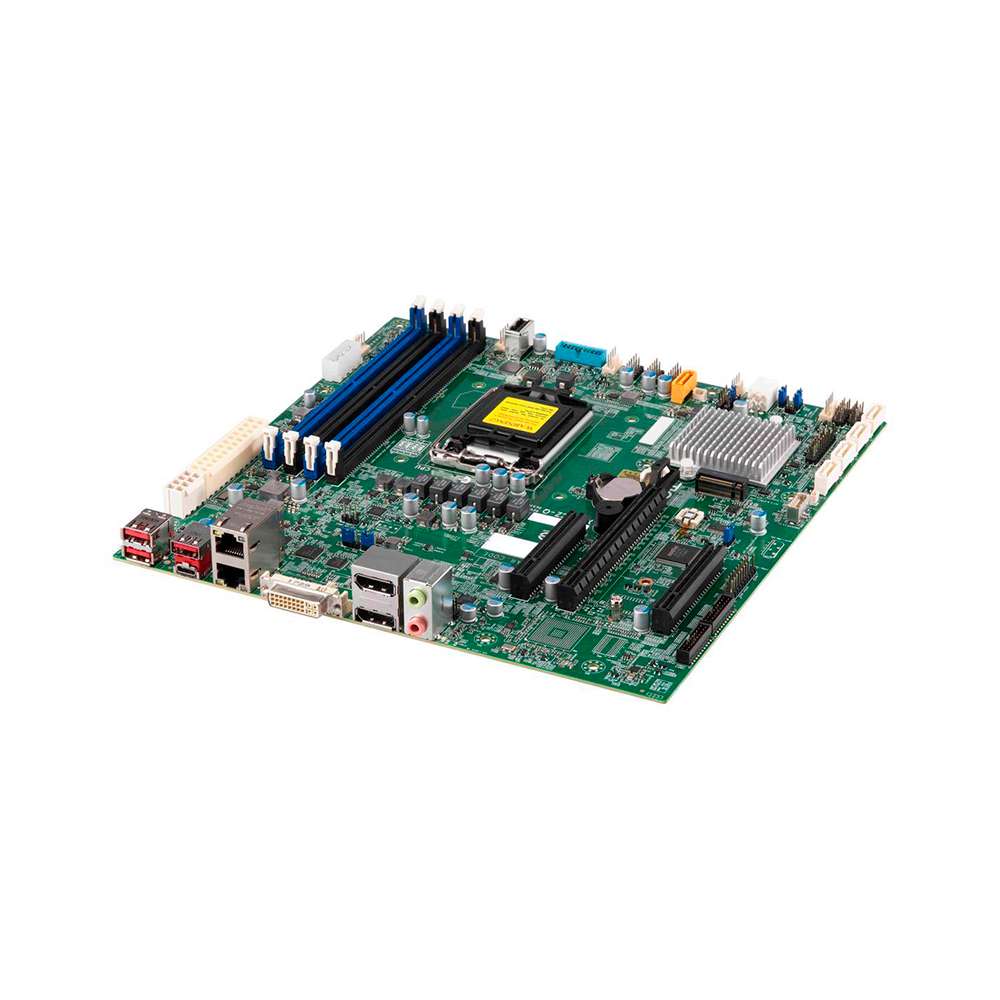 Supermicro MBD-X11SCZ-Q. Socket 1151. Micro-ATX. BULK. - DDR4