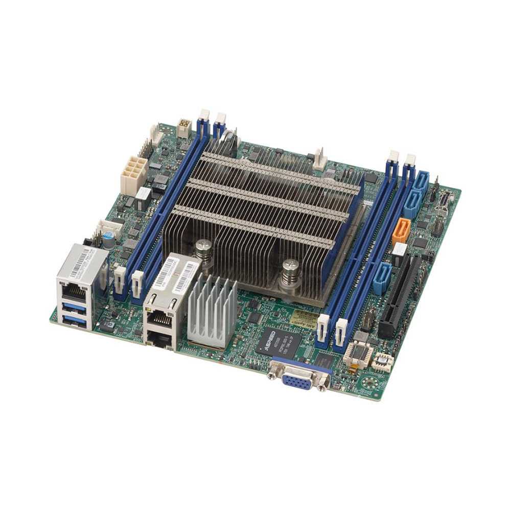 Supermicro X11SDV-8C-TLN2F. Xeon D-2141I. Mini-ITX.