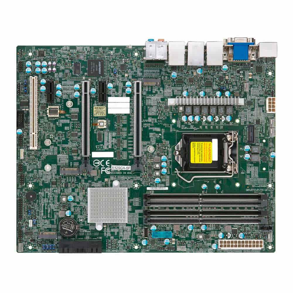 Supermicro MBD-X12SCA-5F. Socket 1200. BULK. - DDR4