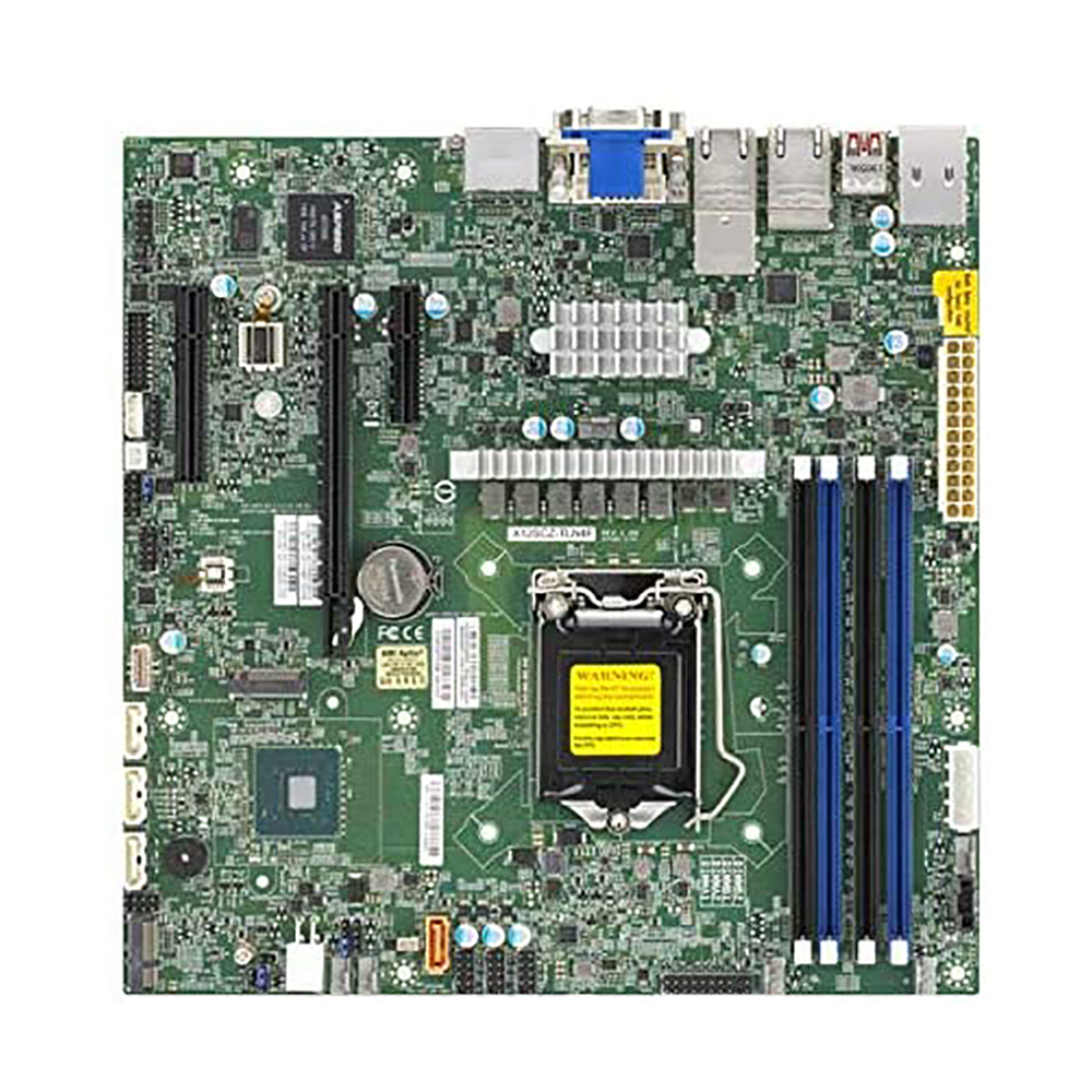 Supermicro MBD-X12SCZ-TLN4F. Socket 1200. Micro-ATX. - DDR4