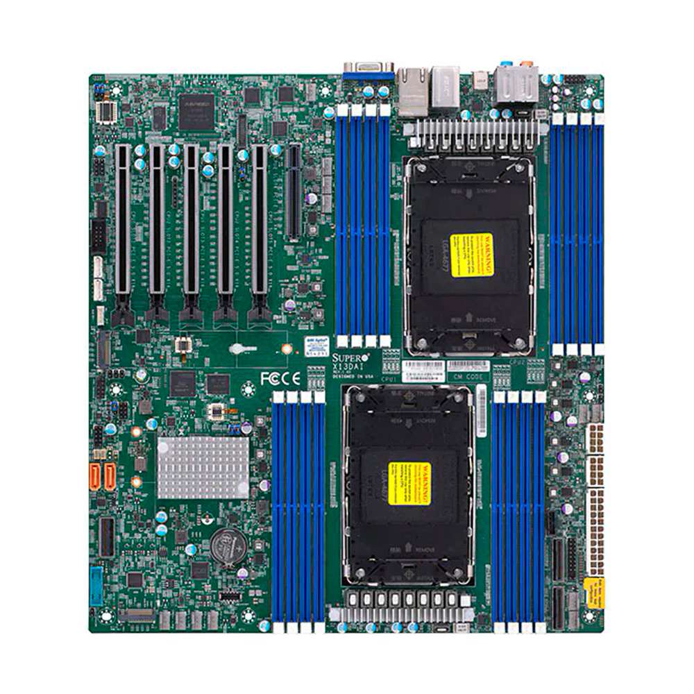 Supermicro MBD-X13DAI-T. 2x Socket 4677. E-ATX.