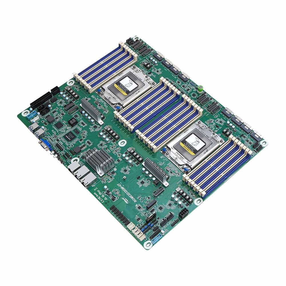 Asrock Rack ROME2D32GM-2T. 2x Socket SP3.