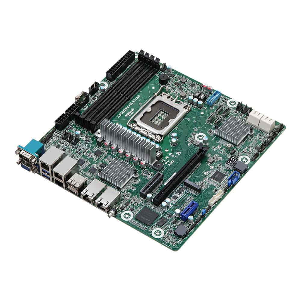 Asrock W680D4U-2L2T/G5. Socket 1700. Micro-ATX. - DDR5