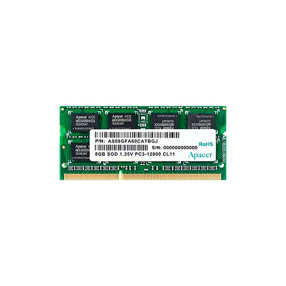 Apacer 8Gb So-DIMM DDR3L Memoria 1600Mhz 1.35V