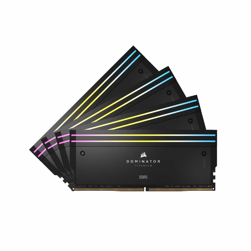 Corsair Dominator Titanium RGB 64Gb (4x 16Gb) DDR5 6000MHz 1.35V CL36