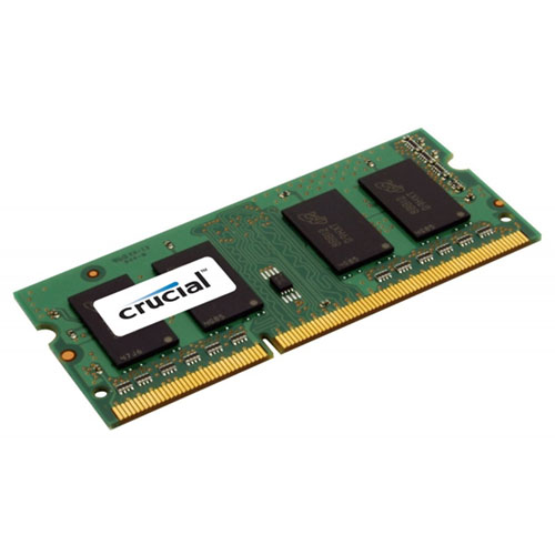 Crucial 8Gb SO-DIMM DDR3 1600MHz 1.35V | Hardware