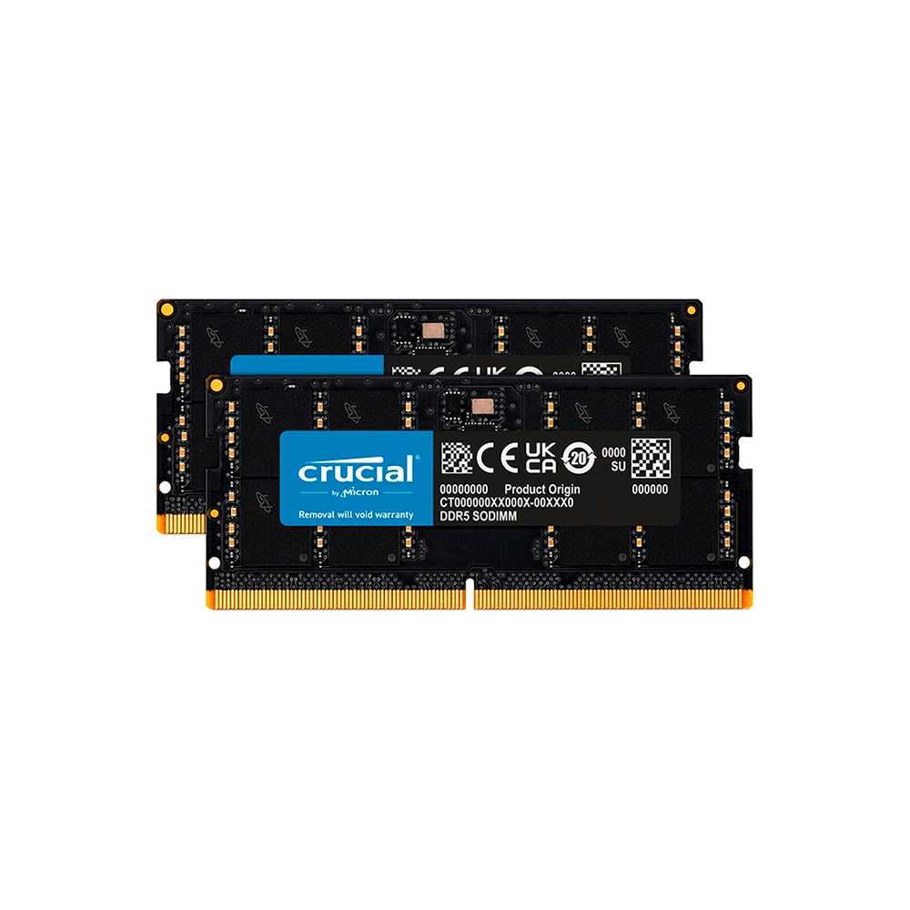 Crucial 16Gb (2x 8Gb) So-DIMM DDR5 5600Mhz 1.1V