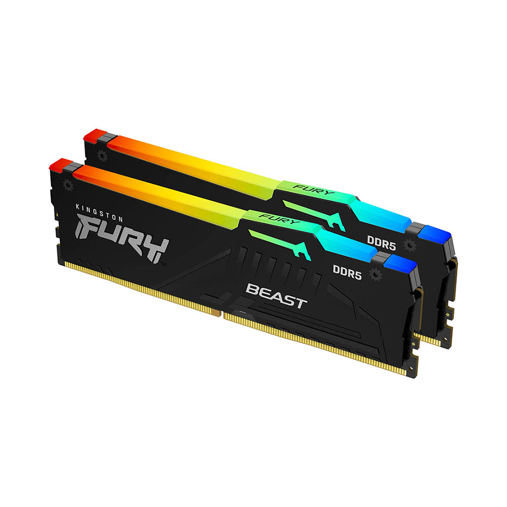 Kingston Fury Beast RGB 16Gb (2x 8Gb) DDR5 4800Mhz 1.1V
