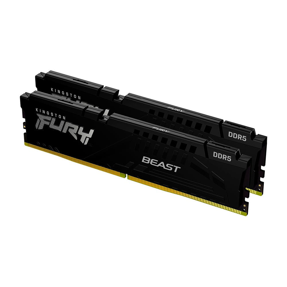 Kingston Fury Beast Black 64Gb (2x 32Gb) DDR5 4800Mhz 1.1V