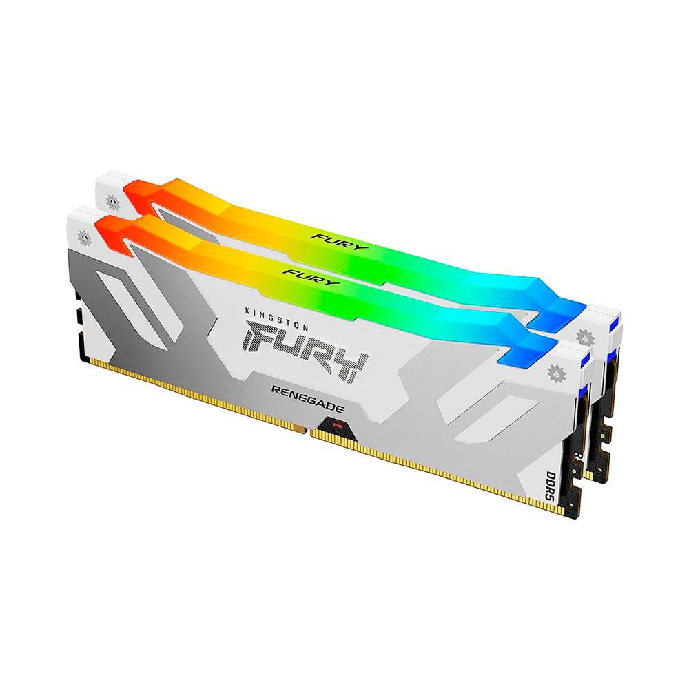 Kingston Fury Renegade Silver/White 64Gb (2x 32Gb) DDR5 6000Mhz 1.35V
