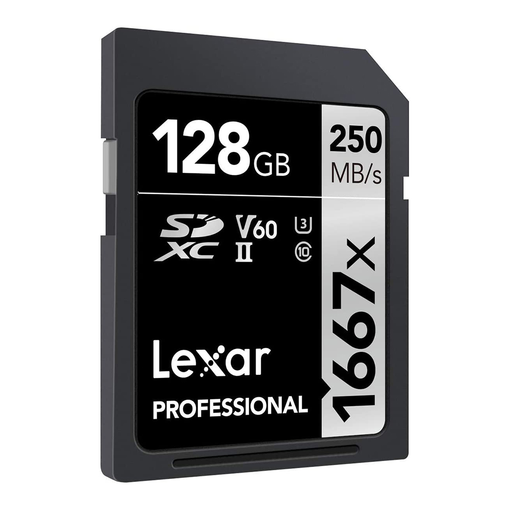 Lexar 128Gb Professional 1667x SDXC UHS-II