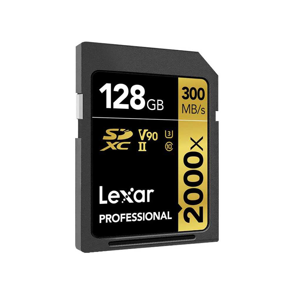 Lexar 128GB Professional 2000x SDHC/SDXC