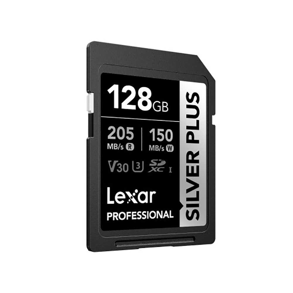 Lexar Professional Silver Plus 128Gb SDXC UHS-I