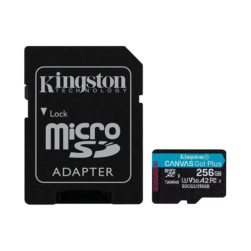 Kingston Canvas Go! Plus 256Gb MicroSD UHS-I