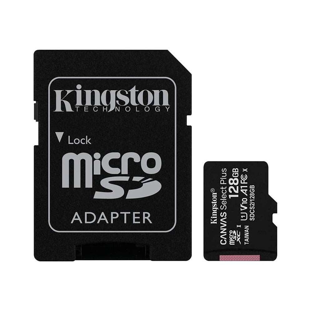 Kingston Canvas Select Plus 128Gb MicroSDXC UHS-I