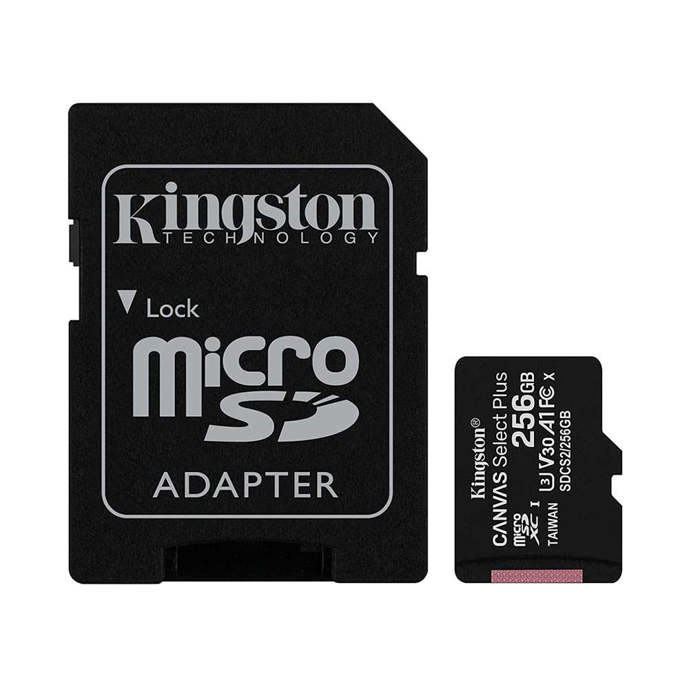 Kingston Canvas Select Plus 256Gb MicroSDXC UHS-I