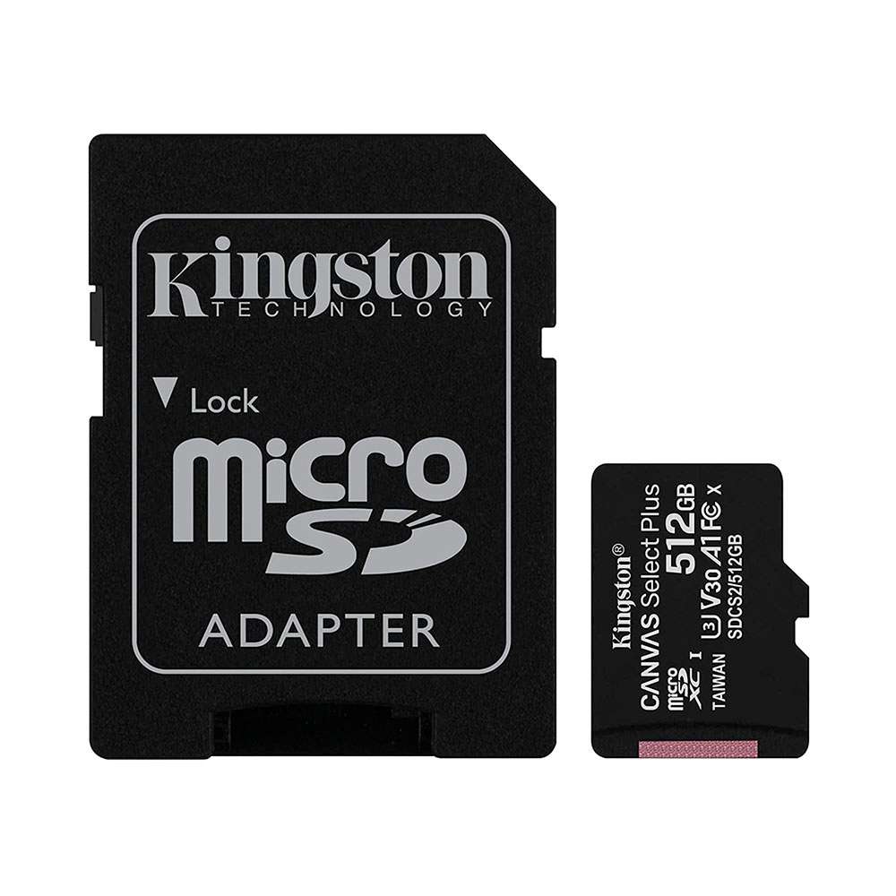 Kingston Canvas Select Plus 512Gb MicroSDXC UHS-I