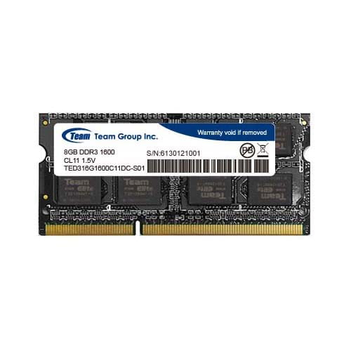 Team Group Elite 4Gb SO-DIMM DDR3 1600Mhz 1.35V