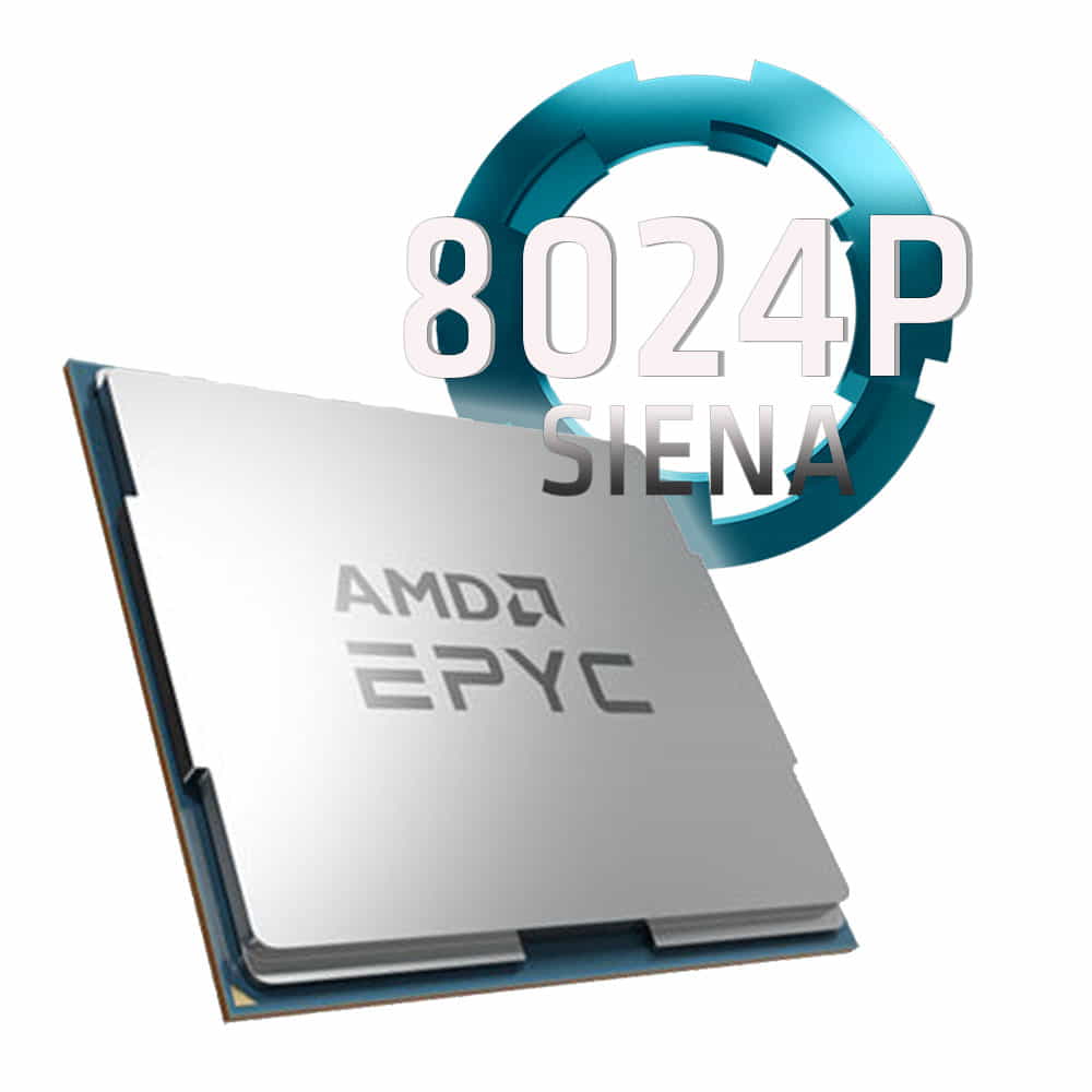 Amd EPYC 8024P 2.4Ghz. Socket SP6. TRAY.