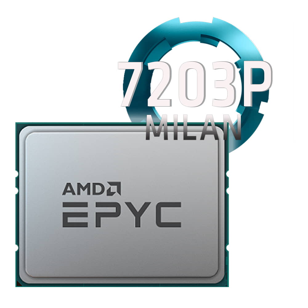Amd EPYC 7203P 2.8Ghz. Socket SP3. TRAY