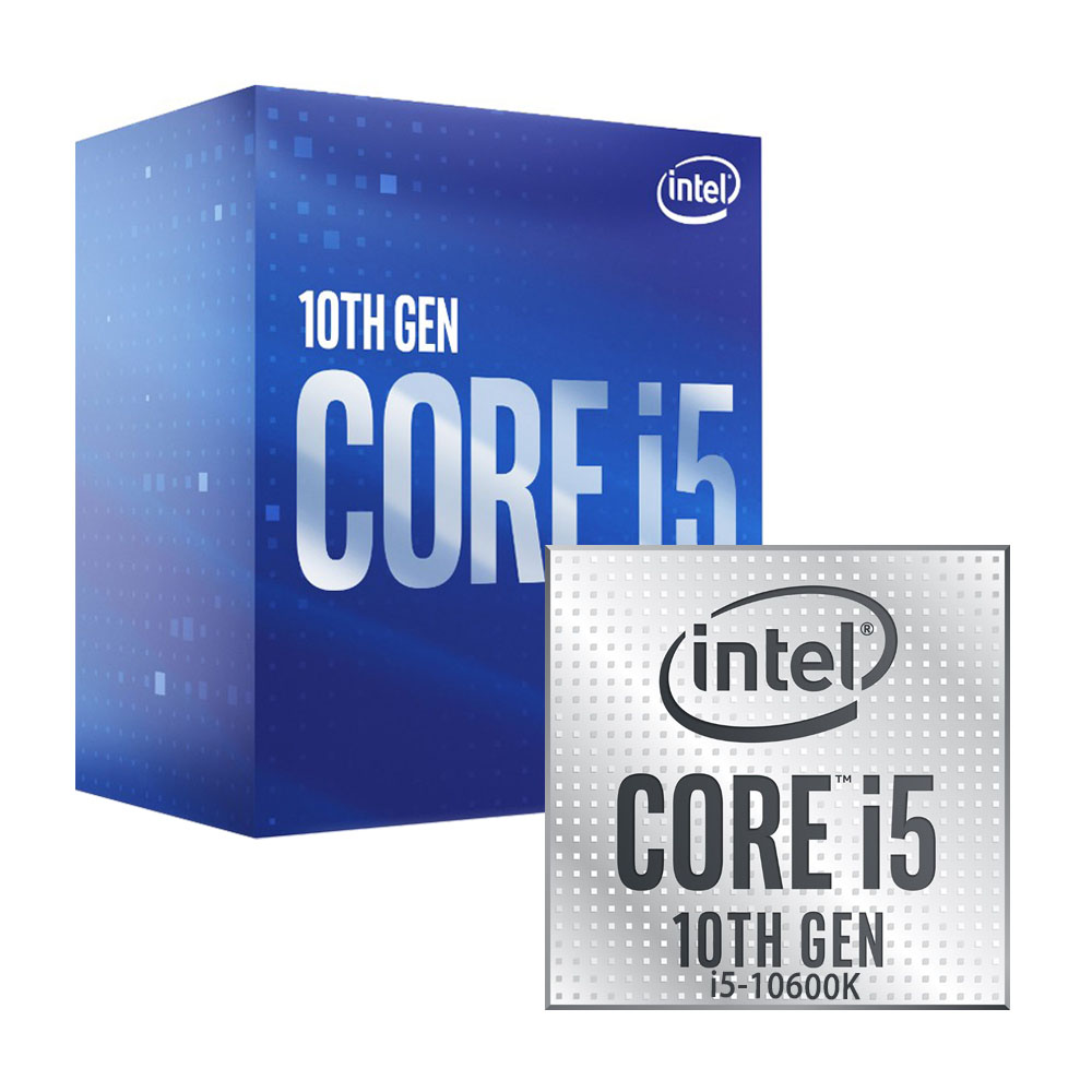 Intel Core i5-10600K 4.1Ghz. Socket 1200.