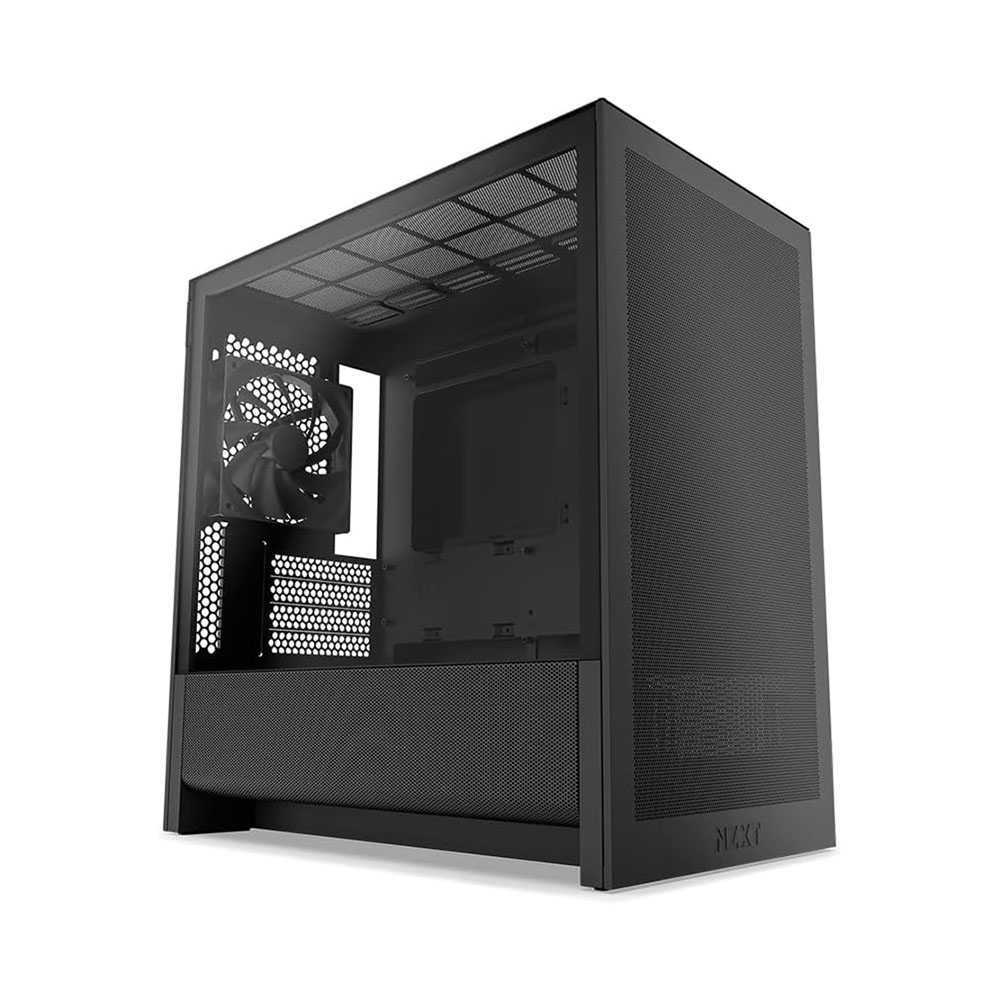 NZXT H3 Flow Negra con ventana. Micro-ATX