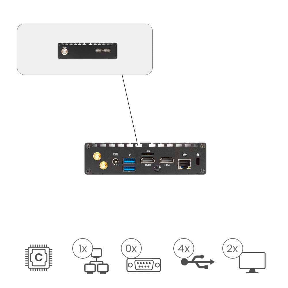 Appliot P404-CE07A-J4125 4K Displays