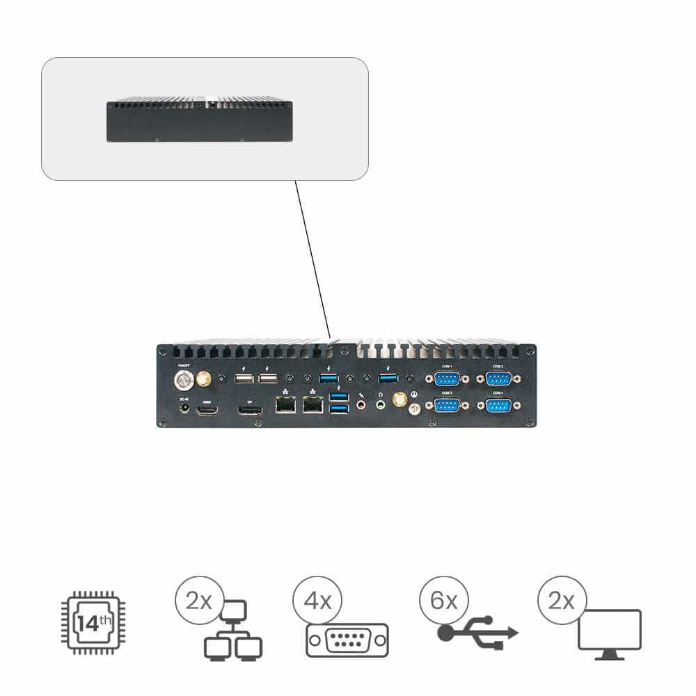 Appliot P422-SOC14A-1700 Alder Lake Industrial Pro H610