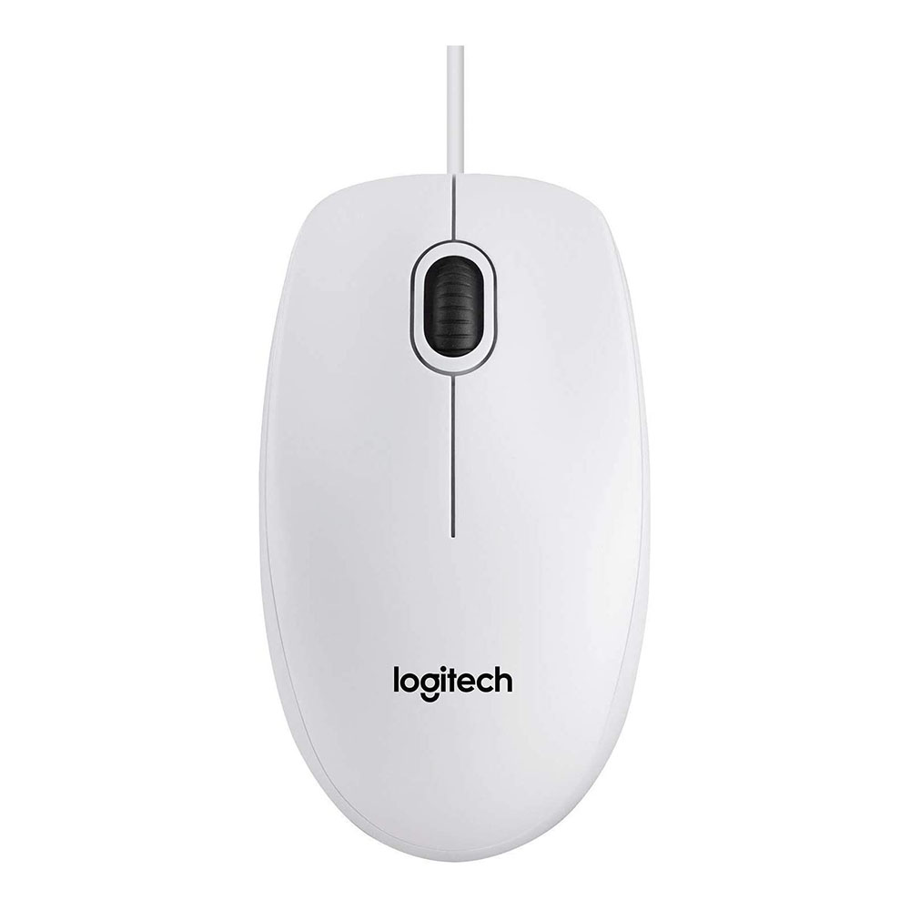 Logitech B100 USB Blanco