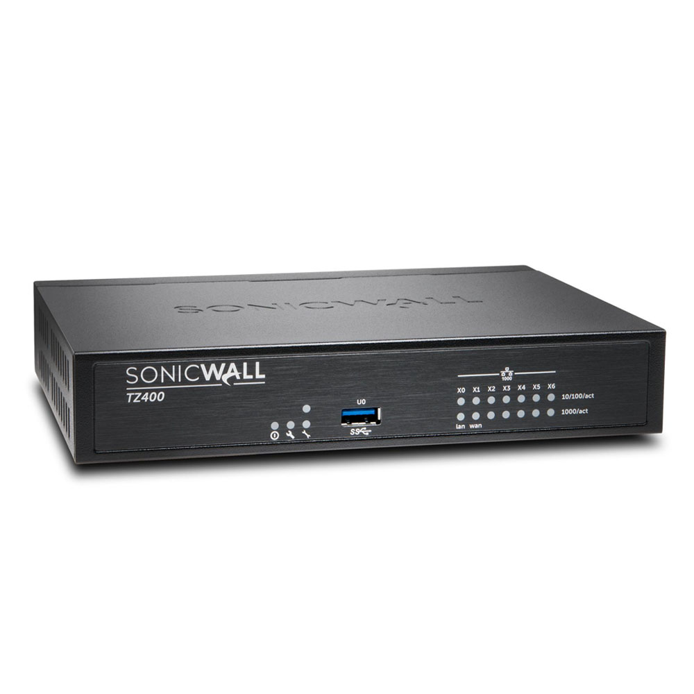SonicWall TZ400. UTM y Firewall Avanzado 7 puertos GbE