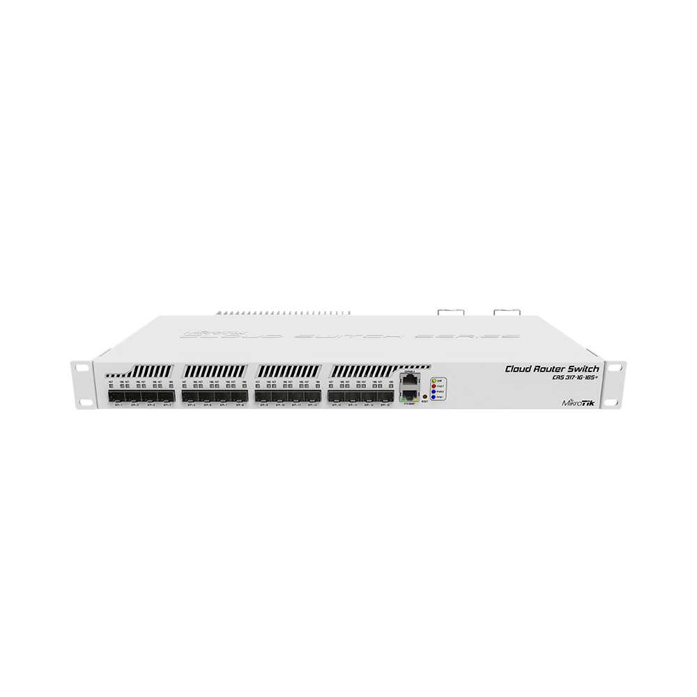 MikroTik CRS317-1G-16S+RM. Switch 16 puertos.