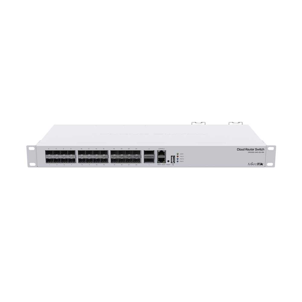 MikroTik CRS326-24S+2Q+RM. Switch 26 puertos.