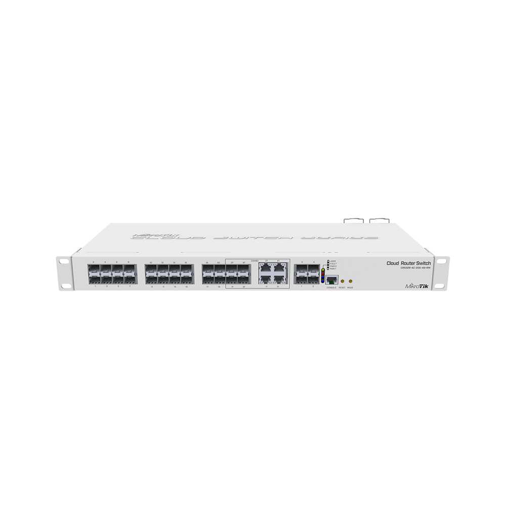 MikroTik CRS328-4C-20S-4S+RM. Switch 28 puertos.