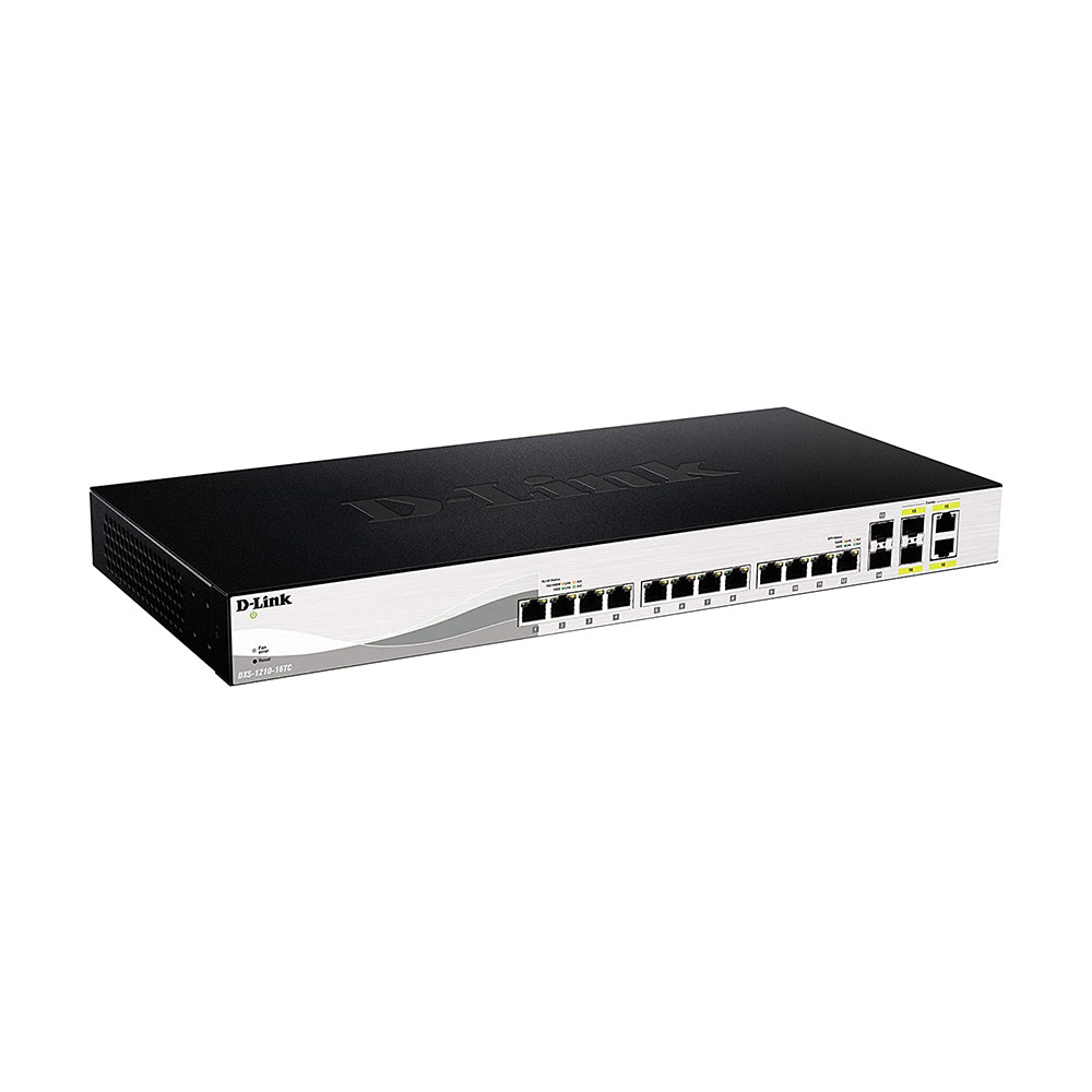 D-Link DXS-1210-16TC. Switch 12 Puertos 10Gb + 2 SFP 10Gb