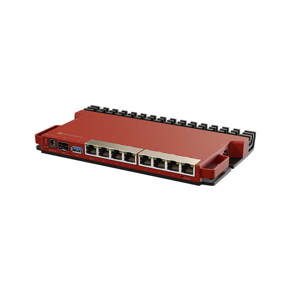 Mikrotik L009UiGS-RM. Router Gigabit.